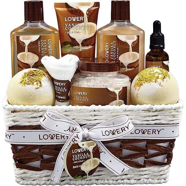 Body & Earth Vanilla Coconut Spa Gift Set